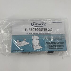 Graco TurboBooster 2.0 Child Car Seat Booster Seat Installation Manual Kit Strap